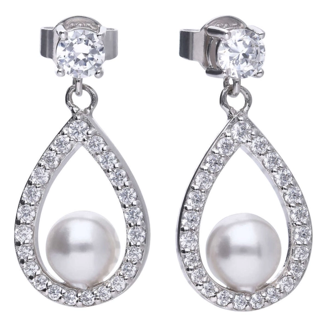 Diamonfire Orecchini donna gioielli Diamonfire Pearls 62/1487/1/111