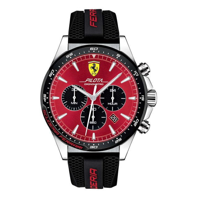 Scuderia Ferrari Orologio cronografo uomo Scuderia Ferrari Pilota FER0830595