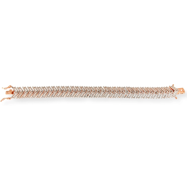 Sognami Bracciale  Cz White RH / Pink Plated BB00095