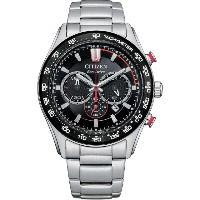 Citizen Orologio Crono Eco Drive Citizen Aviator CA4484-88E