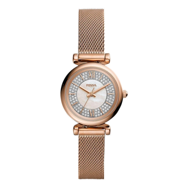 Fossil orologio solo tempo donna Fossil Carlie Mini ES4836