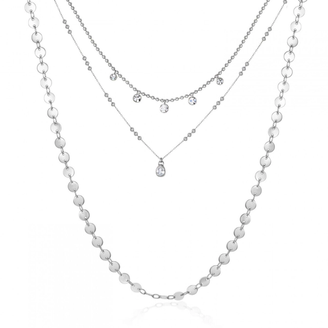 Brosway Collana multifilo Brosway in acciaio316L silver BYM109