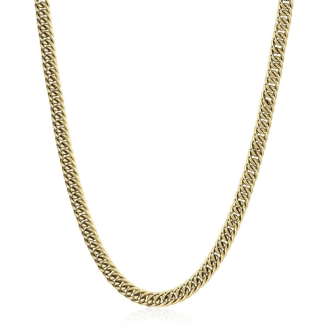 Brosway Collana Brosway a catena in acciaio316L gold BIK94