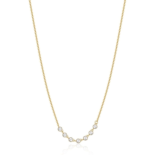 Brosway Collana Brosway in acciaio316L gold e cristalli BYM132