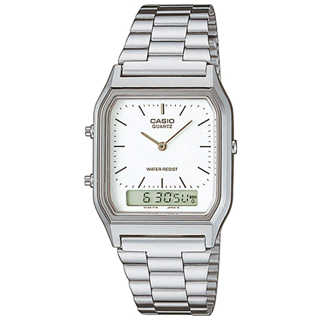 Casio Orologio Casio solo tempo digitale in res. e acc. AQ-230A-7DMQYES