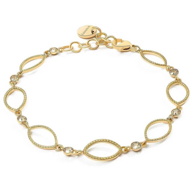 Brosway Bracciale Brosway acciaio gold e crist. Swarovski BGO11