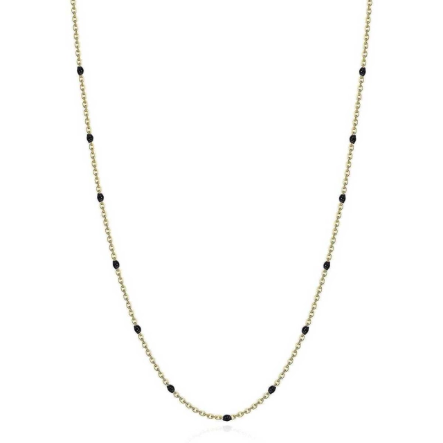 Brosway Collana Brosway in acciaio gold e perline smalto BCT62