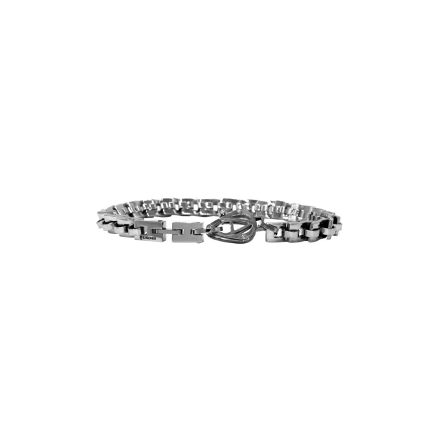 Aragonesi Bracciale Diamond acciaio 316L SILVER BR1709