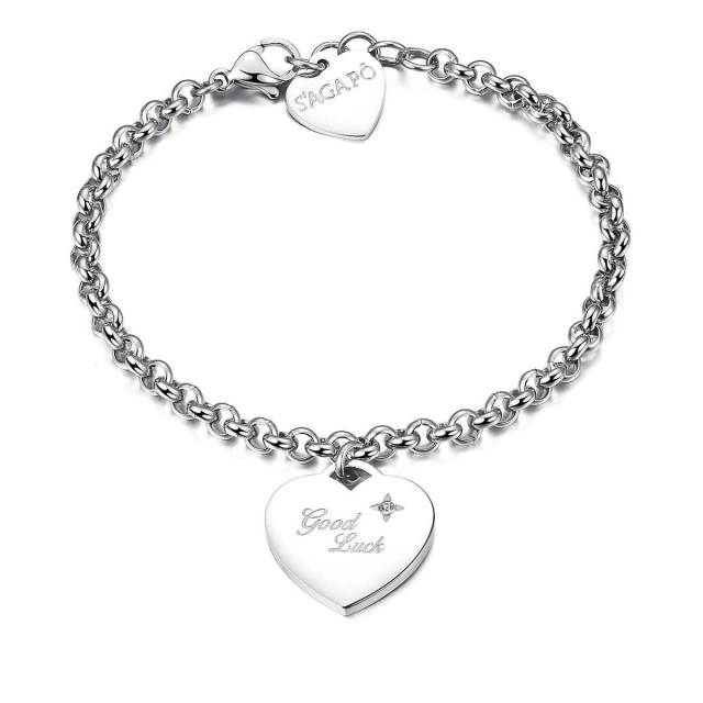 S'agapò bracciale donna gioielli Sagapò Be My Always SBM15