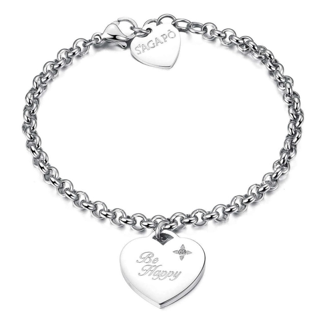 S'agapò bracciale donna gioielli Sagapò Be My Always SBM17