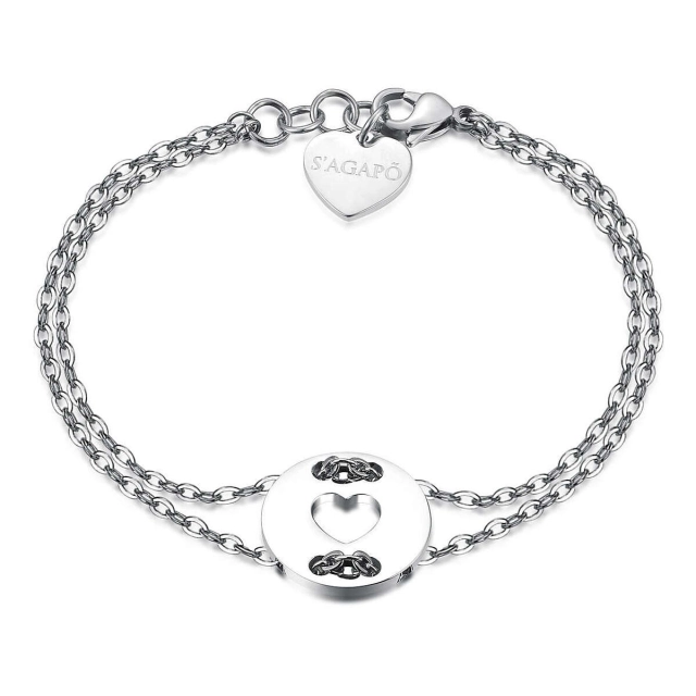 S'agapò bracciale donna gioielli Sagapò Be My Always SBM23