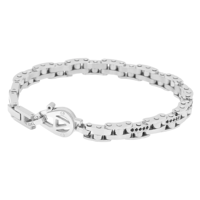 Aragonesi Bracciale Aragonesi in acciaio e zirconi BR3304