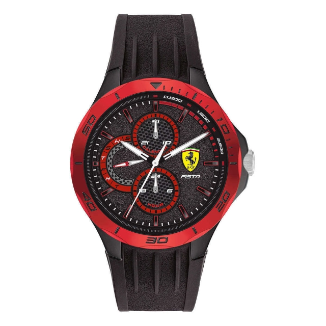 Scuderia Ferrari orologio multifunzione uomo Scuderia Ferrari Pista FER0830721