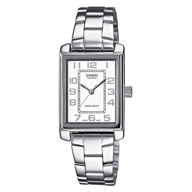 Casio Orologio solo tempo Casio in acciaio LTP-1234PD-7BEG