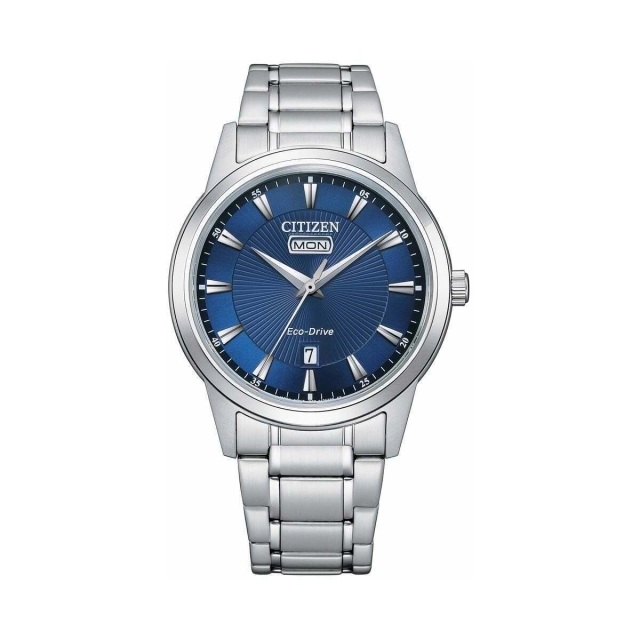 Citizen Orologio analogico Citizen Eco Drive in acciaio AW0100-86L