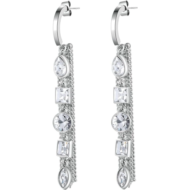 Brosway Orecchini Brosway Rain in acciaio 316L e Swarovski BNR23