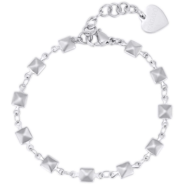 S'agapò Bracciale Sagapò Chunky in acciaio316L SHK31