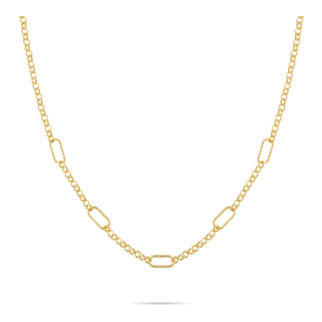 Ops Collana Ops in ottone placcato in Oro24K OPS-LUX216CL