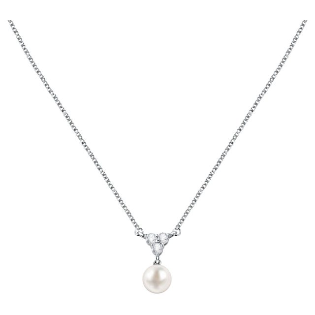 Morellato Collana Morellato in argento925 perla e cristalli SAER50