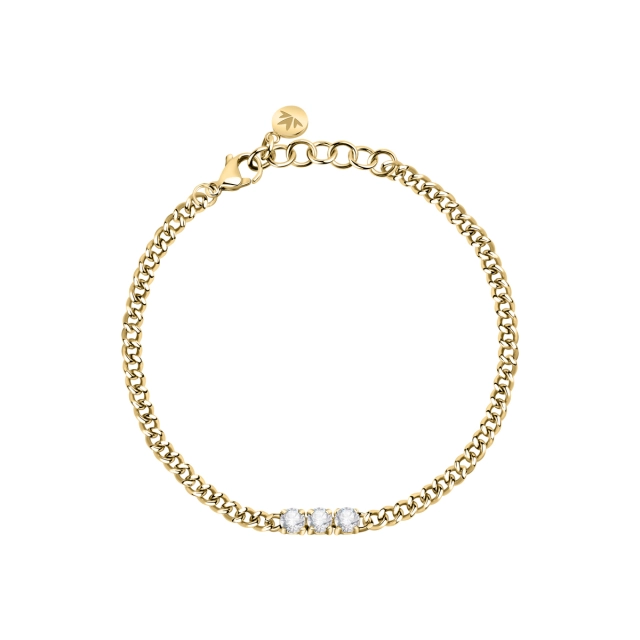 Morellato Bracciale a catena Morellato in acciaio gold SAUZ12