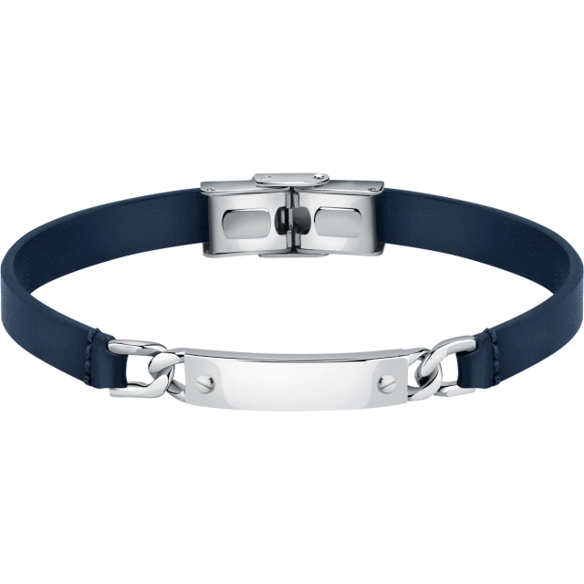 Morellato Bracciale Morellato in pelle e acciaio SQH46