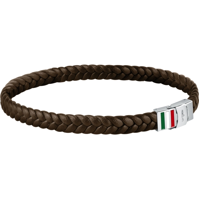 Morellato Bracciale Morellato in pelle e acciaio SQH50