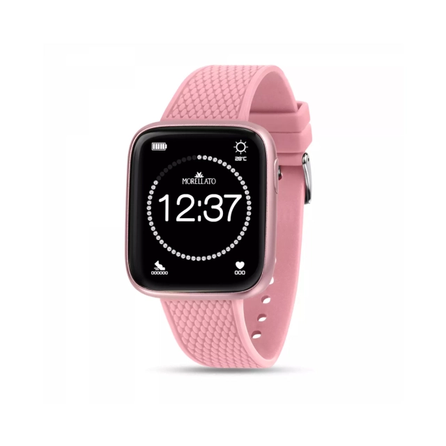 Morellato Smartwatch Morellato in acciaio e silicone rosa R0151167503