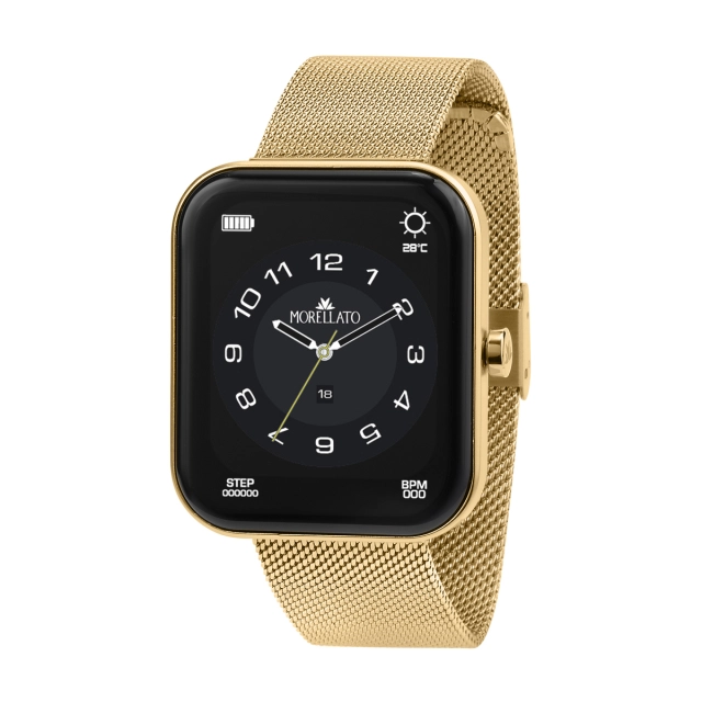 Morellato Smartwatch Morellato in acciaio gold maglia mesh R0153167003