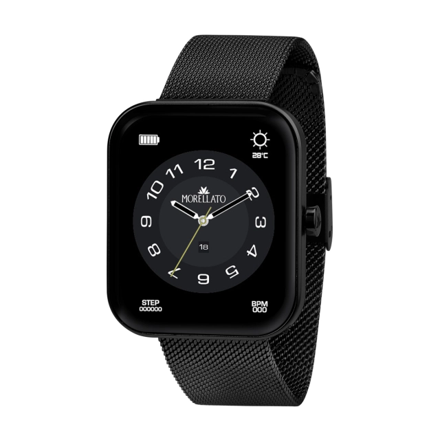 Morellato Smartwatch Morellato in maglia mesh black R0153167004