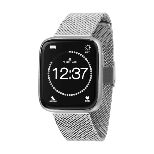 Morellato Smartwatch Morellato in acciaio silver maglia mesh R0153167503