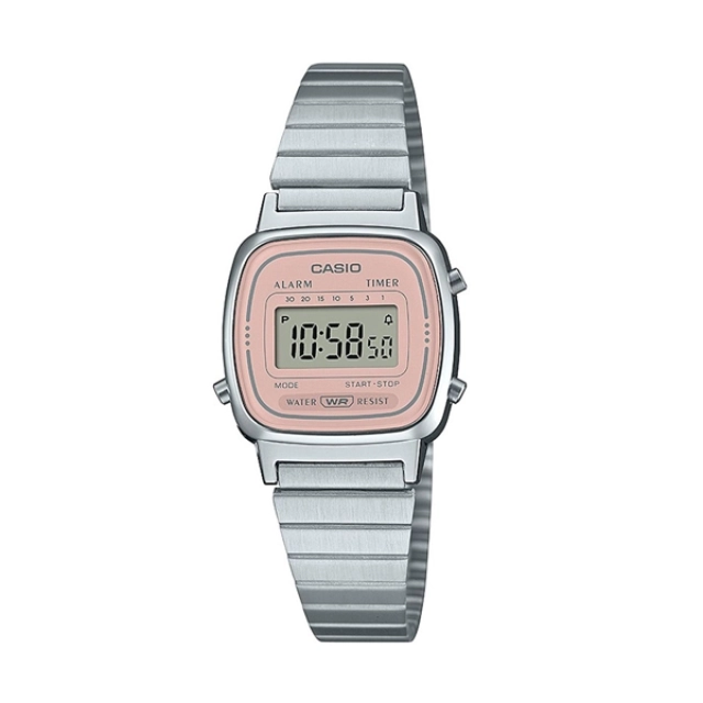 Casio Collection & Vintage CASIO VINTAGE MINI SLIM DESIGN Antique Pink - Orologio Donna