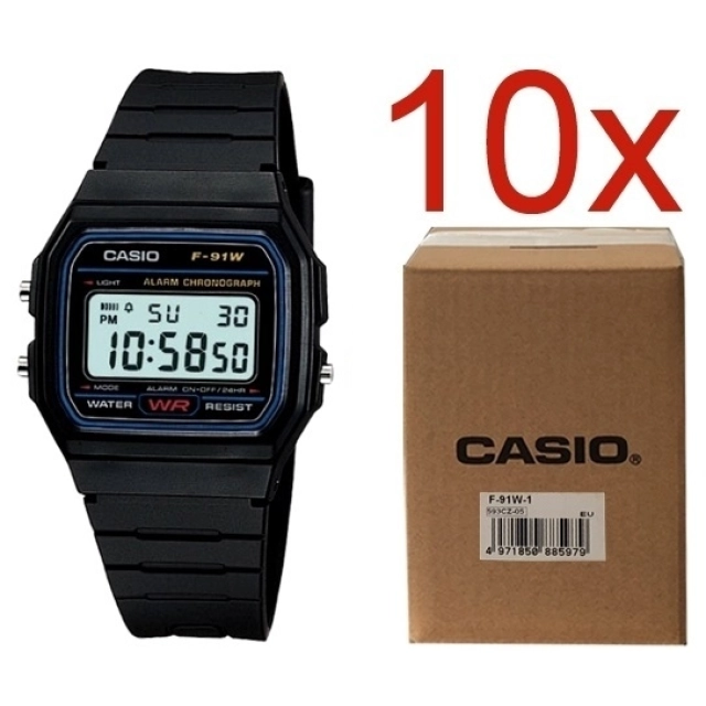 Casio Collection & Vintage CASIO VINTAGE F-91W-1YEG