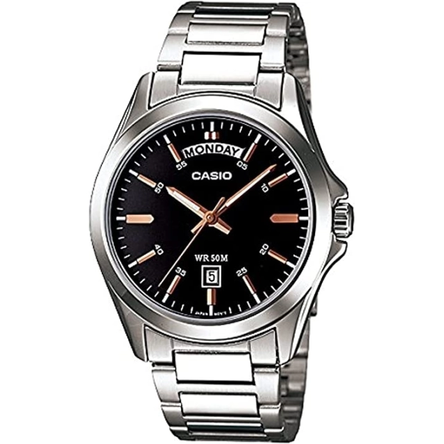 Casio CASIO COLLECTION Mod. DAY DATE - BLACK ROSE GOLD INDEX