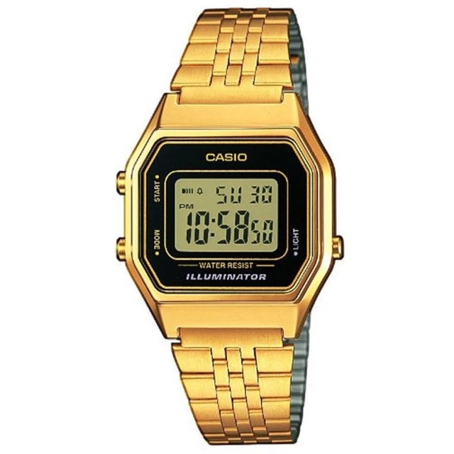 Casio CASIO VINTAGE Mod. ICONIC LADY GOLD - BLACK
