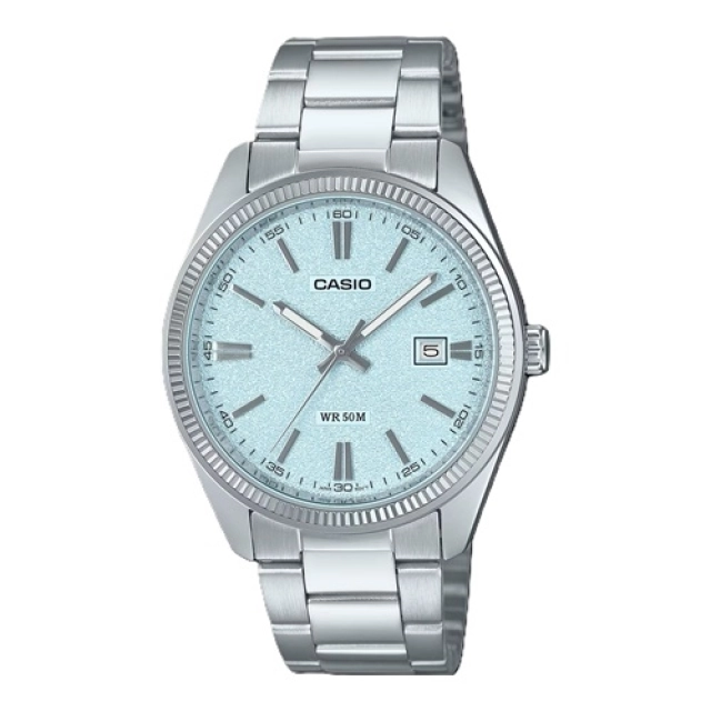Casio CASIO COLLECTION Mod. DATE - LIGHT BLUE, MATTE DIAL