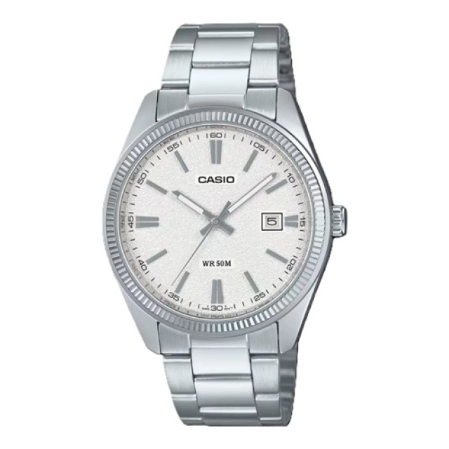 Casio CASIO COLLECTION Mod. DATE - WHITE, MATTE DIAL