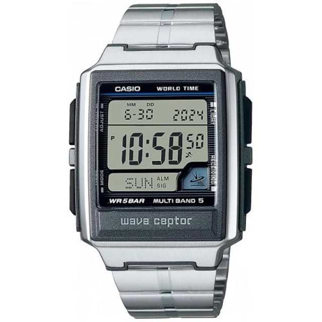 Casio CASIO WAVE CEPTOR - WORLD TIME. RADIO CONTROLLED. Radio signal receiver (EU. USA. Japan)