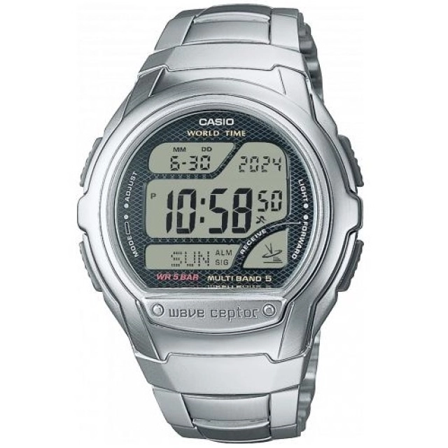 Casio CASIO WAVE CEPTOR - WORLD TIME. RADIO CONTROLLED. Radio signal receiver (EU. USA. Japan)