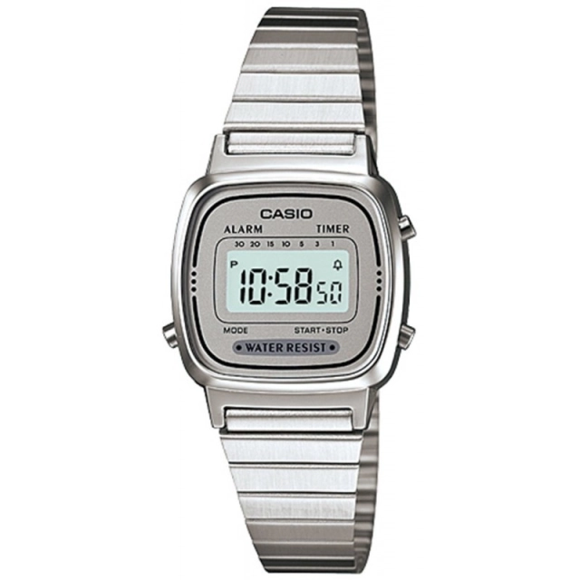 Casio Collection & Vintage CASIO VINTAGE LADY STEEL Grey - Eleganza e Funzionalità