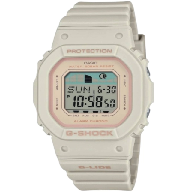 Casio CASIO G-SHOCK Mod. G-LIDE White - SURF TIDE GRAPHS