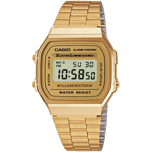 Casio Collection & Vintage Casio Vintage Oro orologio unisex A168WG-9EF