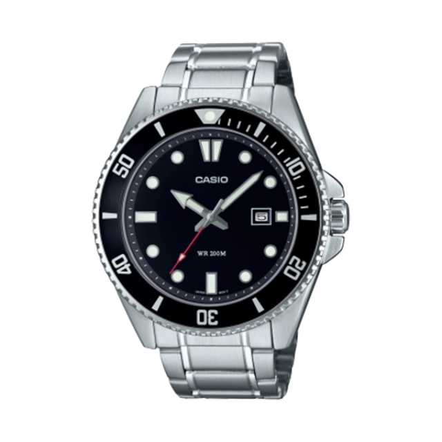 Casio Casio Collection Argentato/Acciaio orologio uomo MDV-107D-1A1VEF