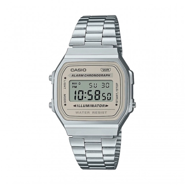 Casio Collection & Vintage CASIO VINTAGE ICONIC - Cream, Orologio Unisex Elegante