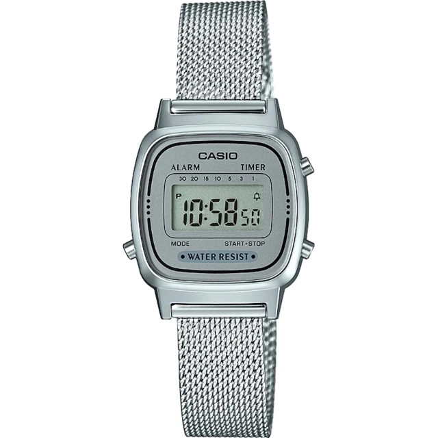 Casio CASIO VINTAGE MINI Steel Silver Mesh