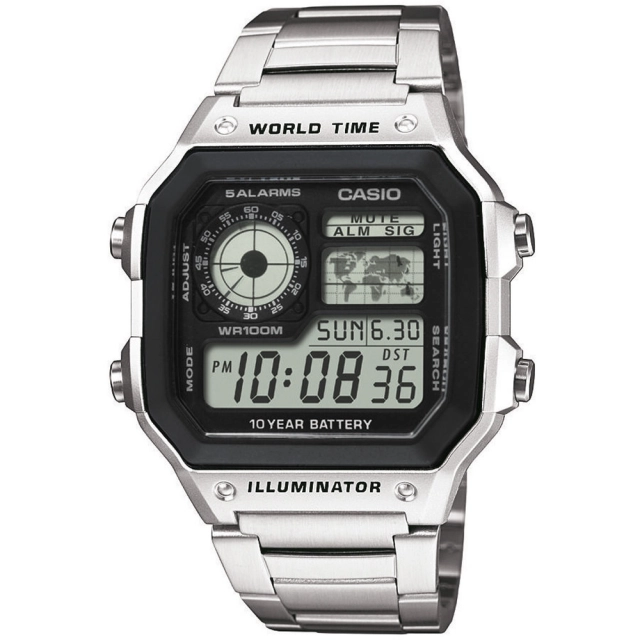 Casio Collection & Vintage CASIO ILLUMINATOR WORLDTIME