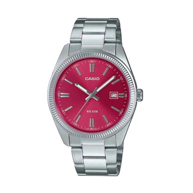 Casio CASIO COLLECTION Mod. DATE - CHERRY RED, Orologio Uomo