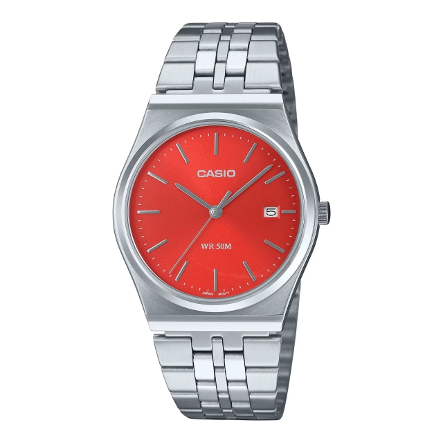 Casio CASIO COLLECTION Mod. DATE RED - Orologio Stile Vintage