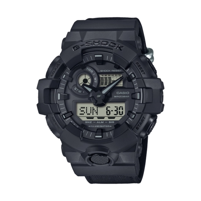 Casio CASIO G-SHOCK Mod. BOLD - BLACK CORDURA ECO FABRIC STRAP