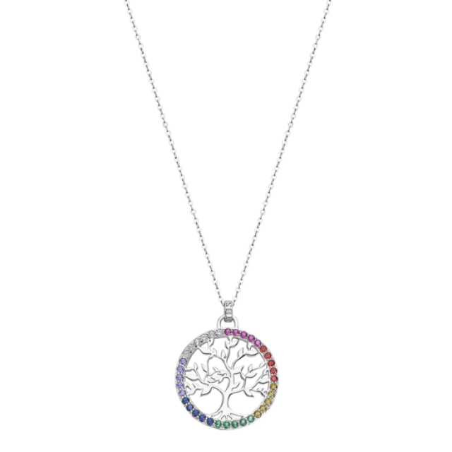 Lotus COLLANA ALBERO DELLA VITA LOTUS SILVER LP1746-1/3 ARGENTO, DONNA