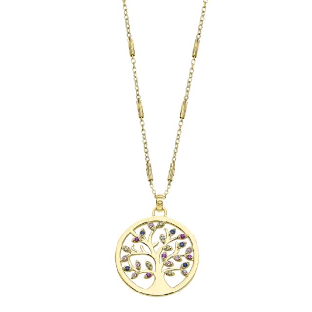 Lotus COLLANA LOTUS SILVER TREE OF LIFE LP1890-1/2 ARGENTO, DONNA